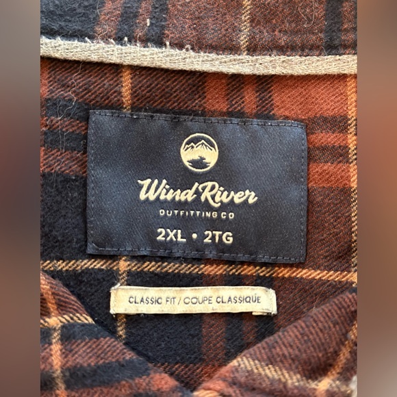 Two Wind River Men’s Plaid Shirts - Picture 3 of 3